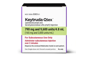 帕博利珠单抗皮下注射剂(Keytruda Qlex)